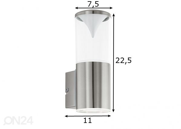 Eglo aiavalgusti Penalva LED mõõdud