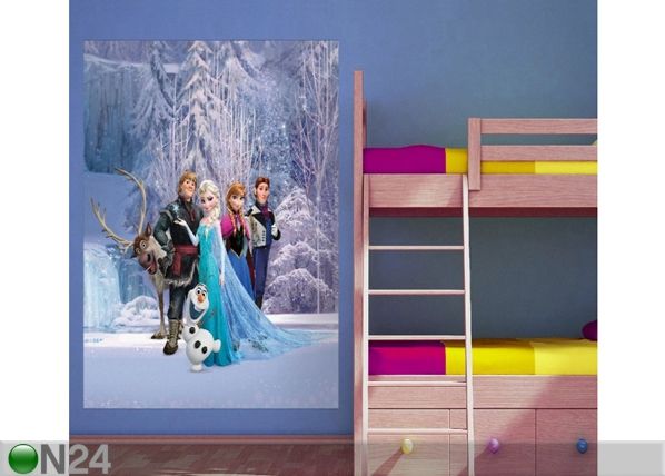 Fliis-fototapeet Disney Ice Kingdom 180x202 cm