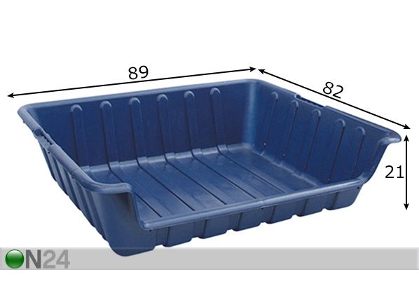 Hoiukast Cargo tray XL mõõdud