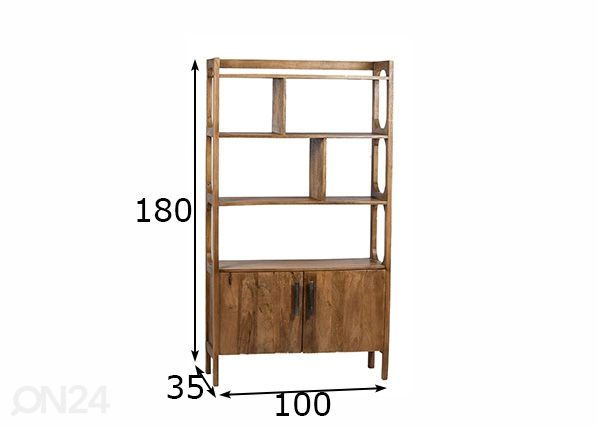 Kappriiul Damian 100 cm mõõdud