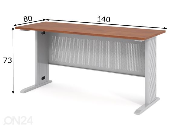 Kirjutuslaud Express 140x80 cm mõõdud