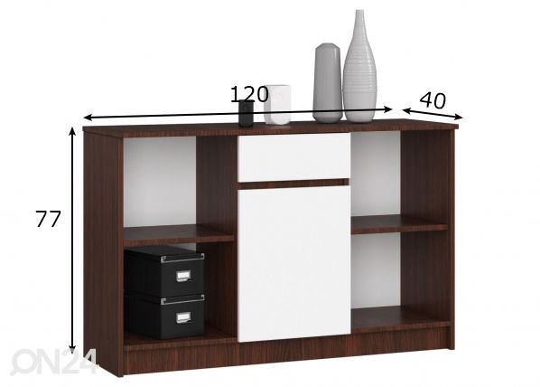 Kummut 120 cm mõõdud