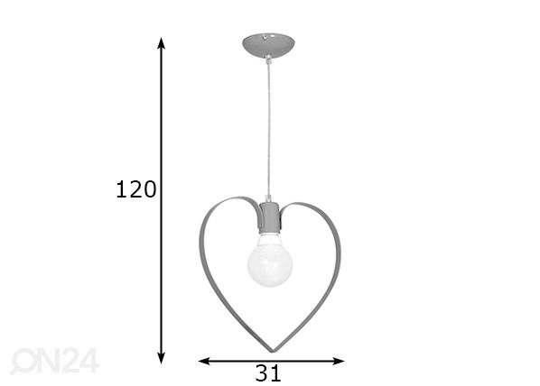 Laelamp mõõdud