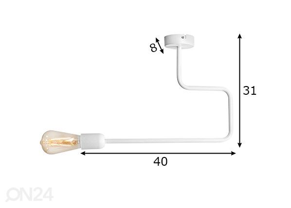 Laelamp Eko mõõdud