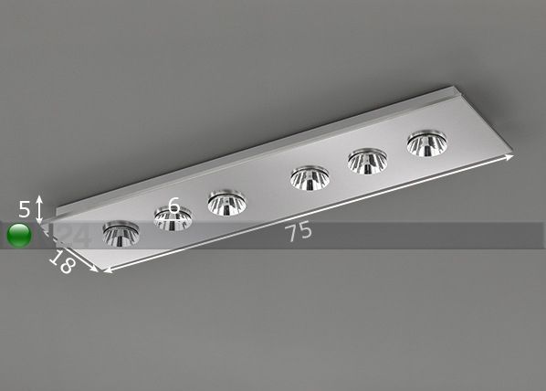 Laelamp LED Cap mõõdud