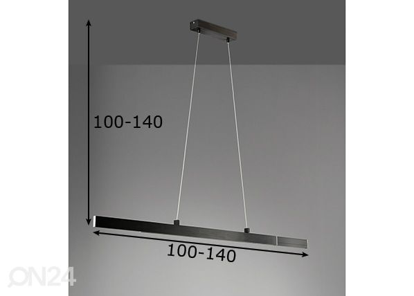 Laelamp Orell LED mõõdud