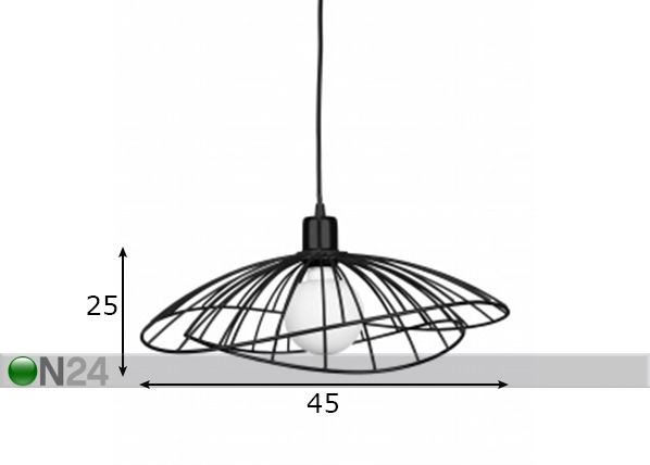 Laelamp Ray mõõdud