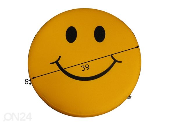 Laste istumispadi Smiley Smile, 6 tk mõõdud