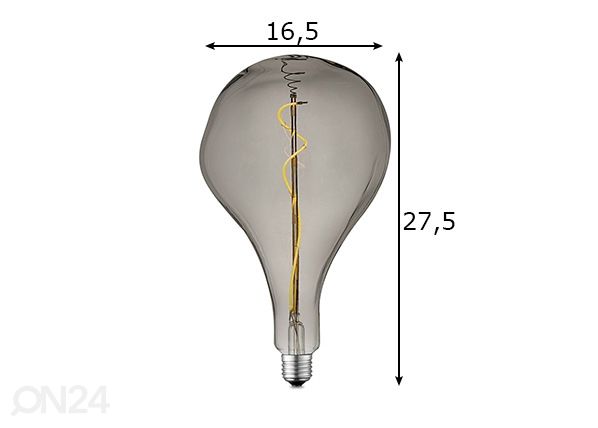 LED-pirn FLEX, E27, 3W mõõdud