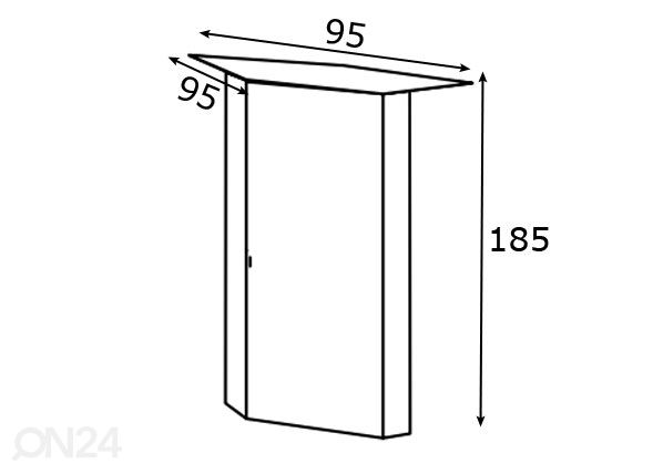 Nurgamoodul MRK 512 mõõdud