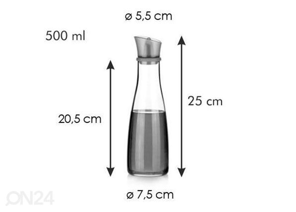 Õli/äädika dosaator Tescoma Vitamino 500 ml mõõdud