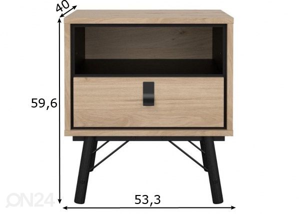 Öökapp Ry 53 cm mõõdud