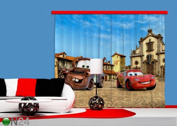 Pimendav fotokardin Disney Cars 280x245 cm