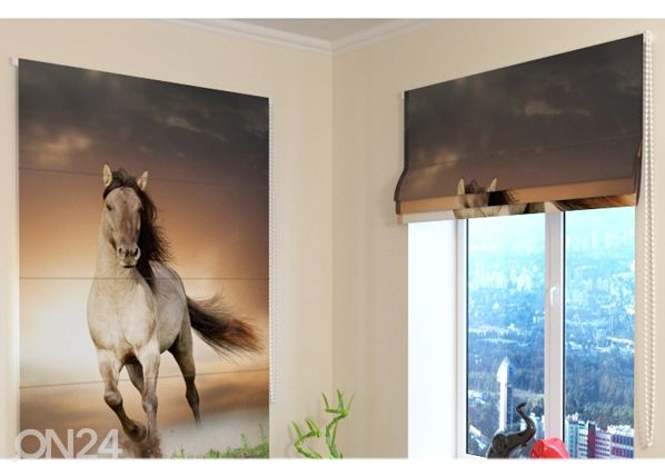 Pimendav roomakardin Horse 60x60 cm