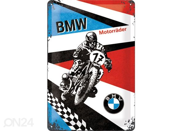 Retro metallposter BMW Motorräder 20x30 cm