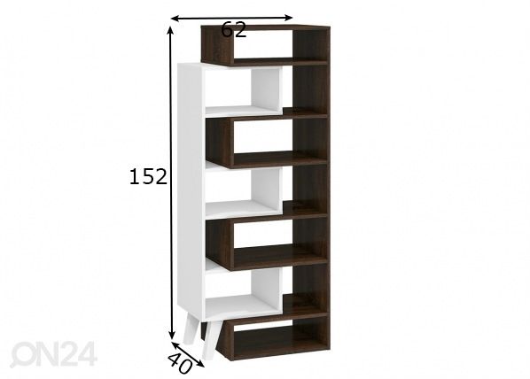 Riiul Clon 62 cm mõõdud