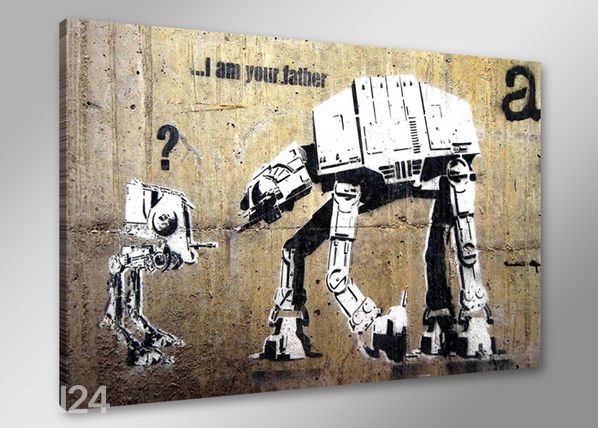 Seinapilt Banksy Art 60x80 cm