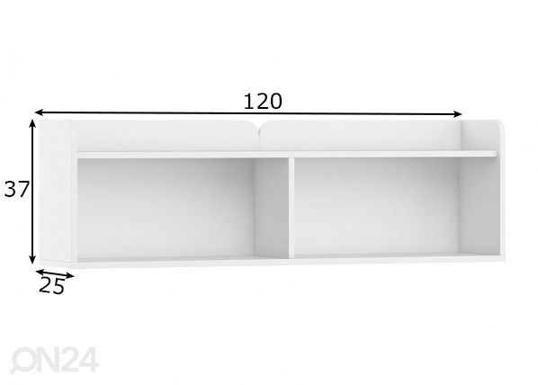 Seinariiul Glandore 120 cm mõõdud