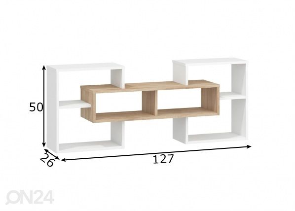 Seinariiul Macroom 127 cm mõõdud