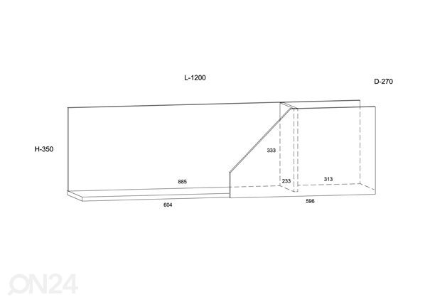 Seinariiul Pax 120 cm