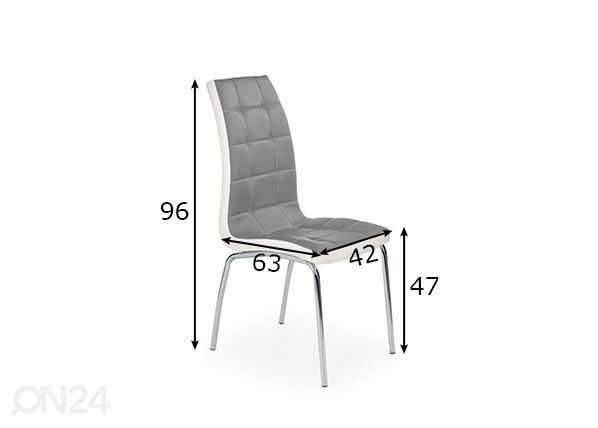 Söögitool, 4tk mõõdud