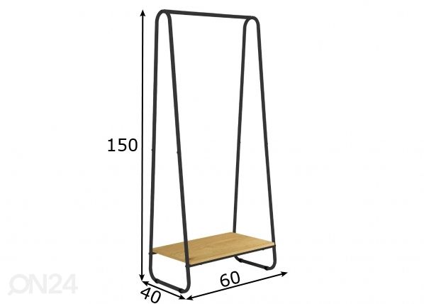 Stange 60 cm mõõdud