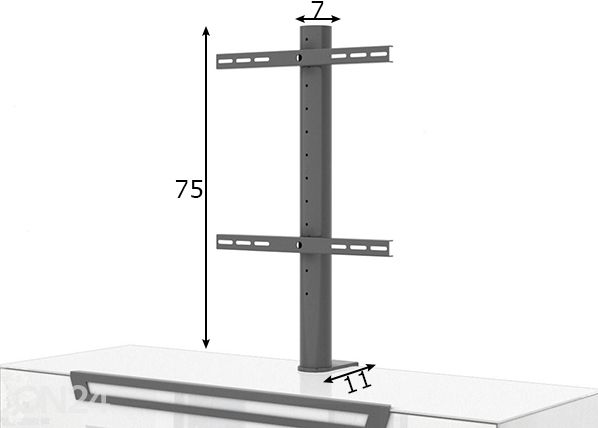 Statiiv tv-alusele Venti mõõdud