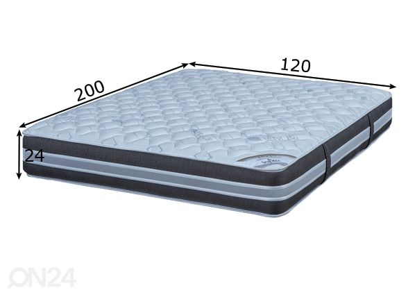 Stroma madrats Olympia 120x200 cm mõõdud
