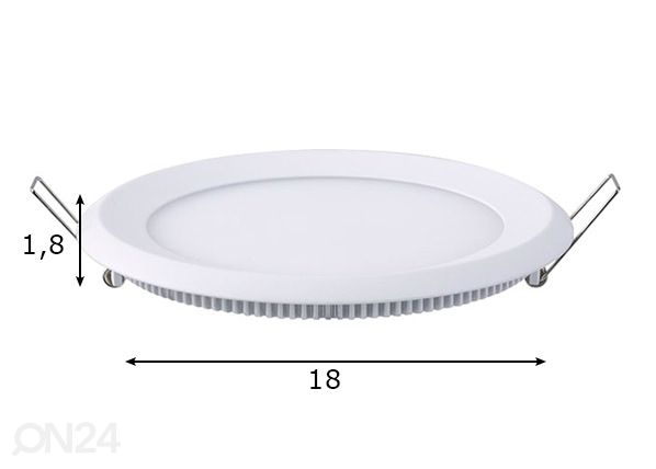 Süvistatav valgusti Slim LED