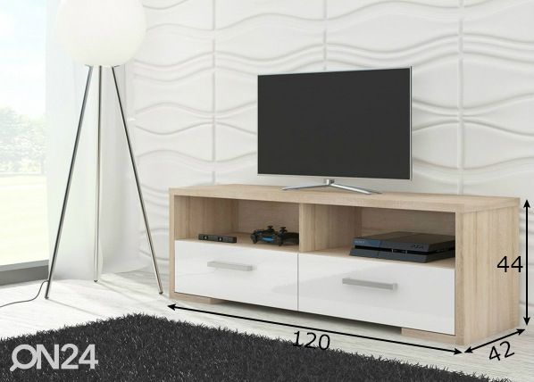 TV-alus 120 cm mõõdud