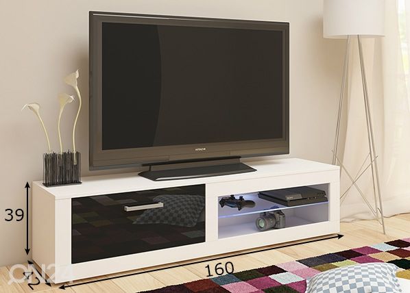 TV-alus Bally 160 cm mõõdud