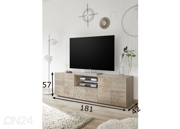 TV-alus Miro 181cm mõõdud