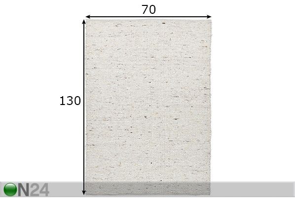 Vaip Alm Glück 70x130 cm mõõdud