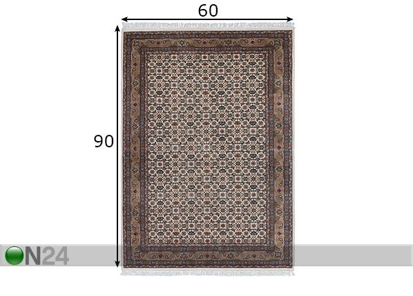 Vaip Benares Herati 60x90 cm mõõdud