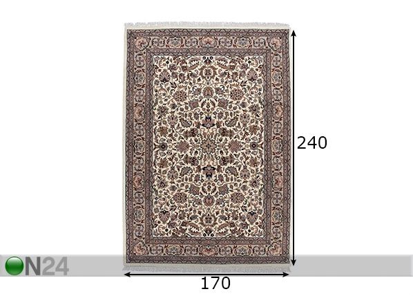 Vaip Benares Isfahan 170x240 cm mõõdud