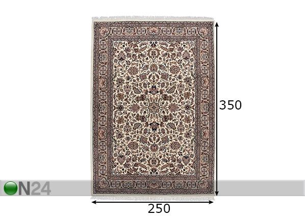 Vaip Benares Isfahan 250x350 cm mõõdud