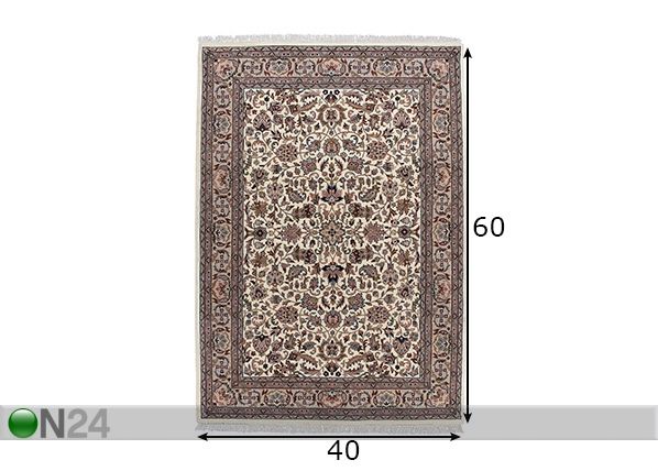 Vaip Benares Isfahan 40x60 cm mõõdud