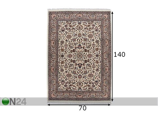 Vaip Benares Isfahan 70x140 cm mõõdud