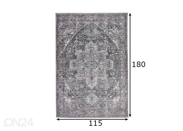 Vaip Funky Orient Tabriz 115x180 cm mõõdud