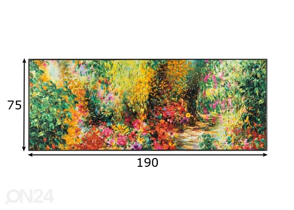 Vaip Primavera 75x190 cm mõõdud