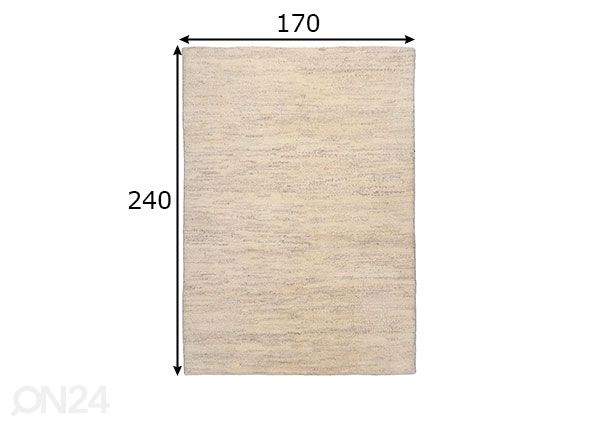 Vaip Royal Double 170x240 cm mõõdud