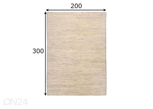 Vaip Royal Double 200x300 cm mõõdud