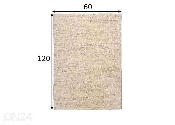 Vaip Royal Double 60x120 cm mõõdud