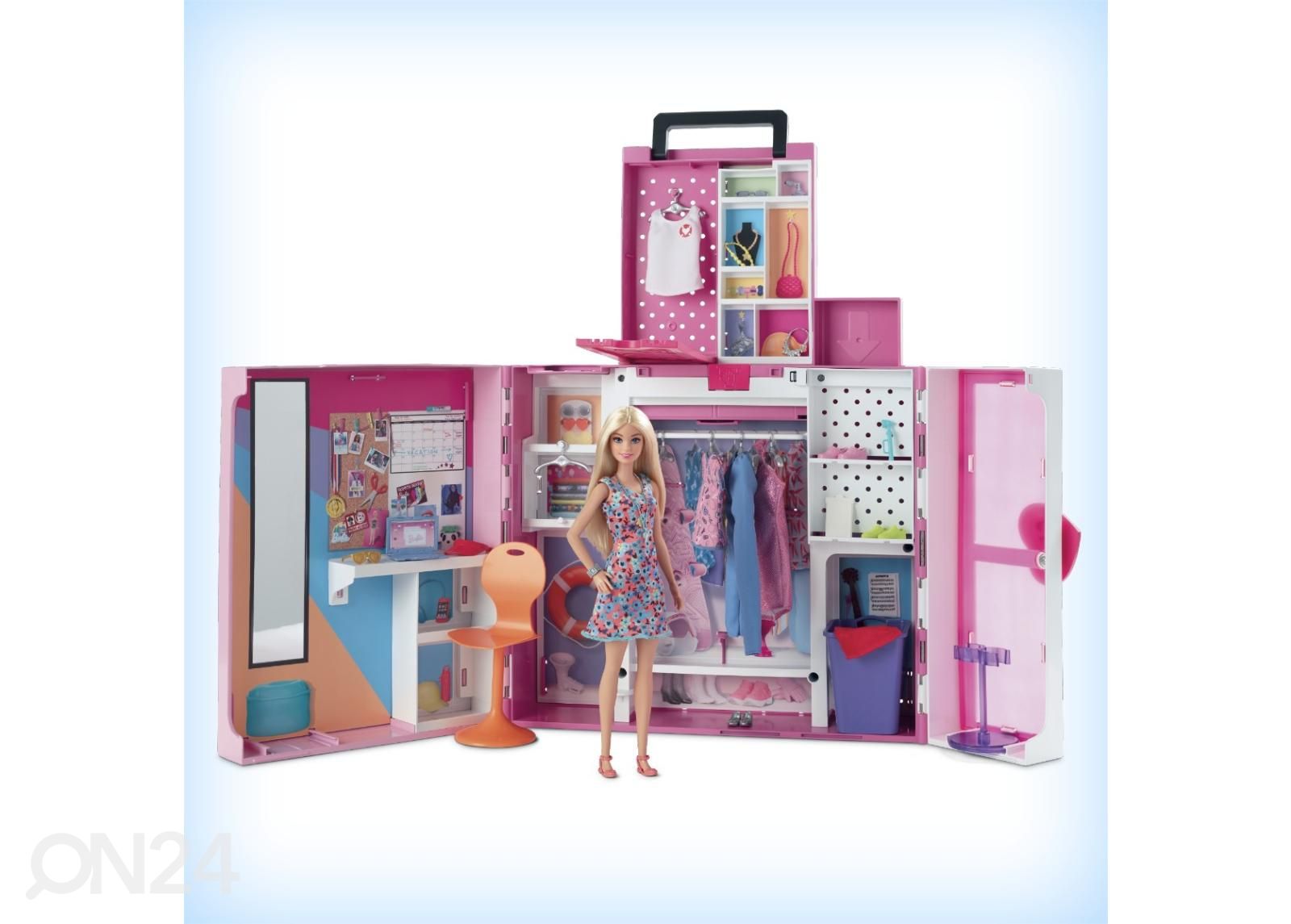 ​Barbie pop-up riidekapp suurendatud