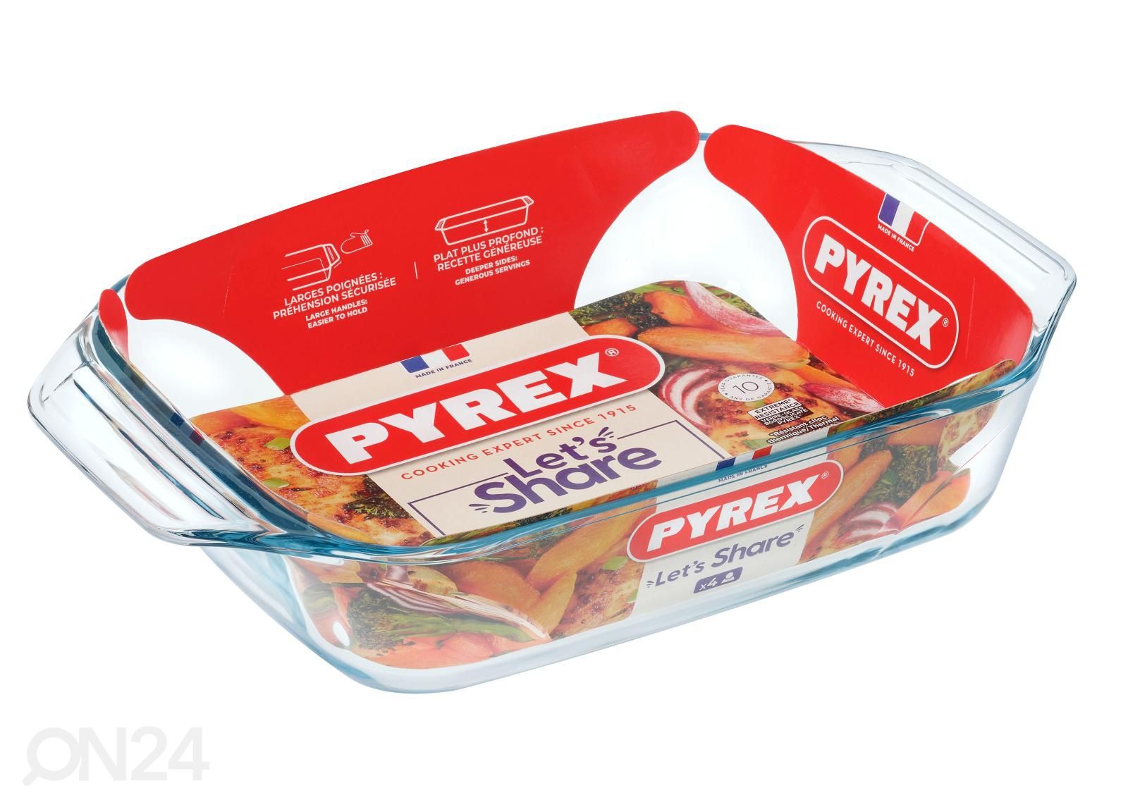 Ahjuvorm Pyrex Irresistible 2,1 L suurendatud