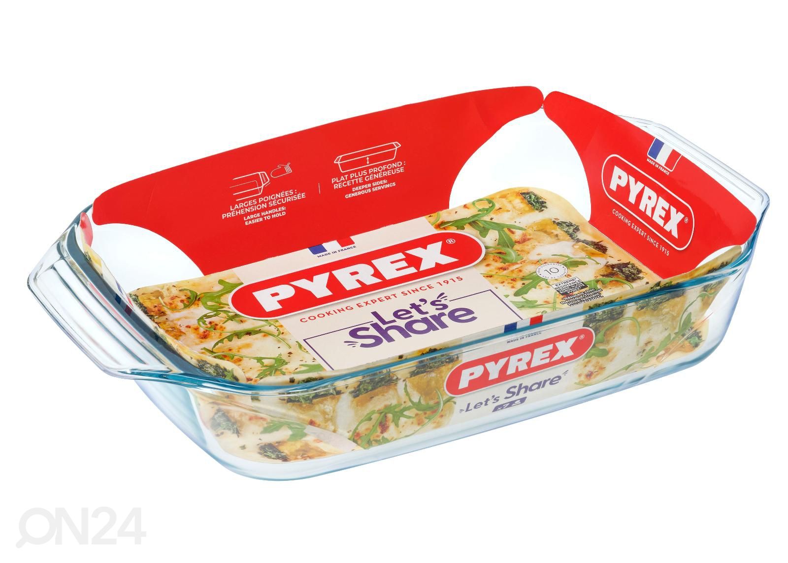 Ahjuvorm Pyrex Irresistible 3,8 L suurendatud