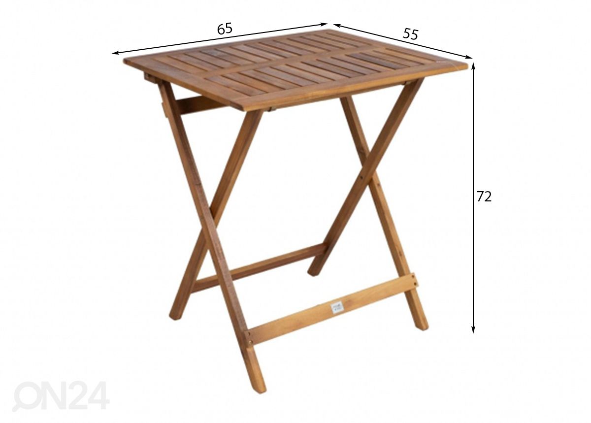 Aialaud Ferdy 55x65 cm suurendatud mõõdud