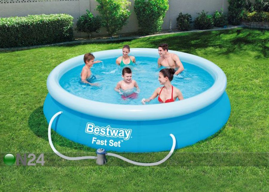 Bassein Bestway Fast Set 366x76 cm filterpumbaga suurendatud