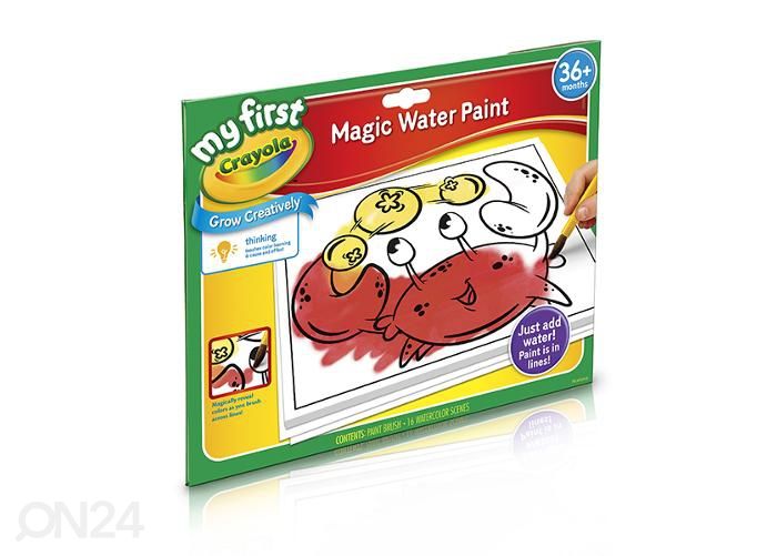 Crayola Magic Water joonistustahvel suurendatud