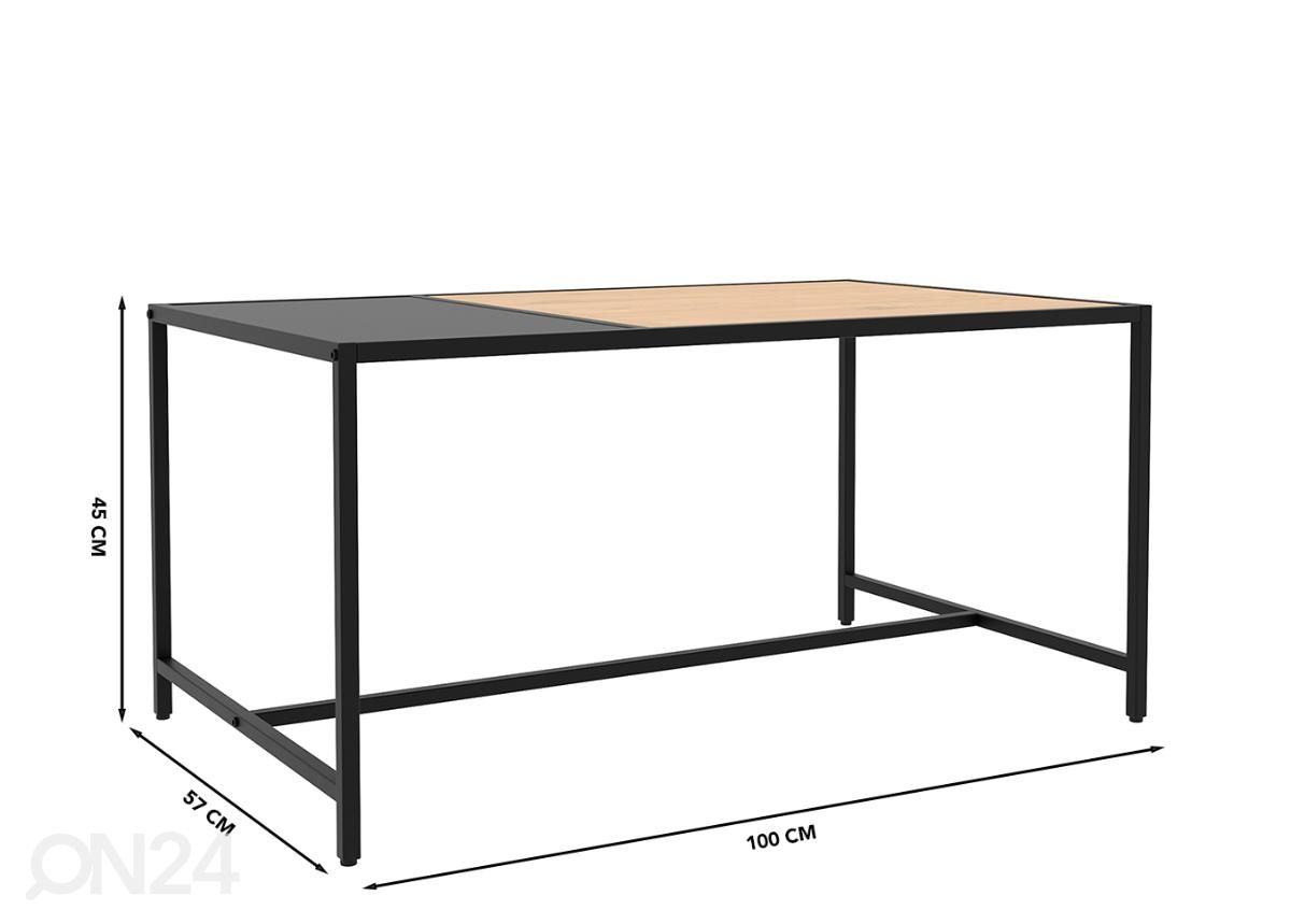 Diivanilaud 57x100 cm suurendatud mõõdud